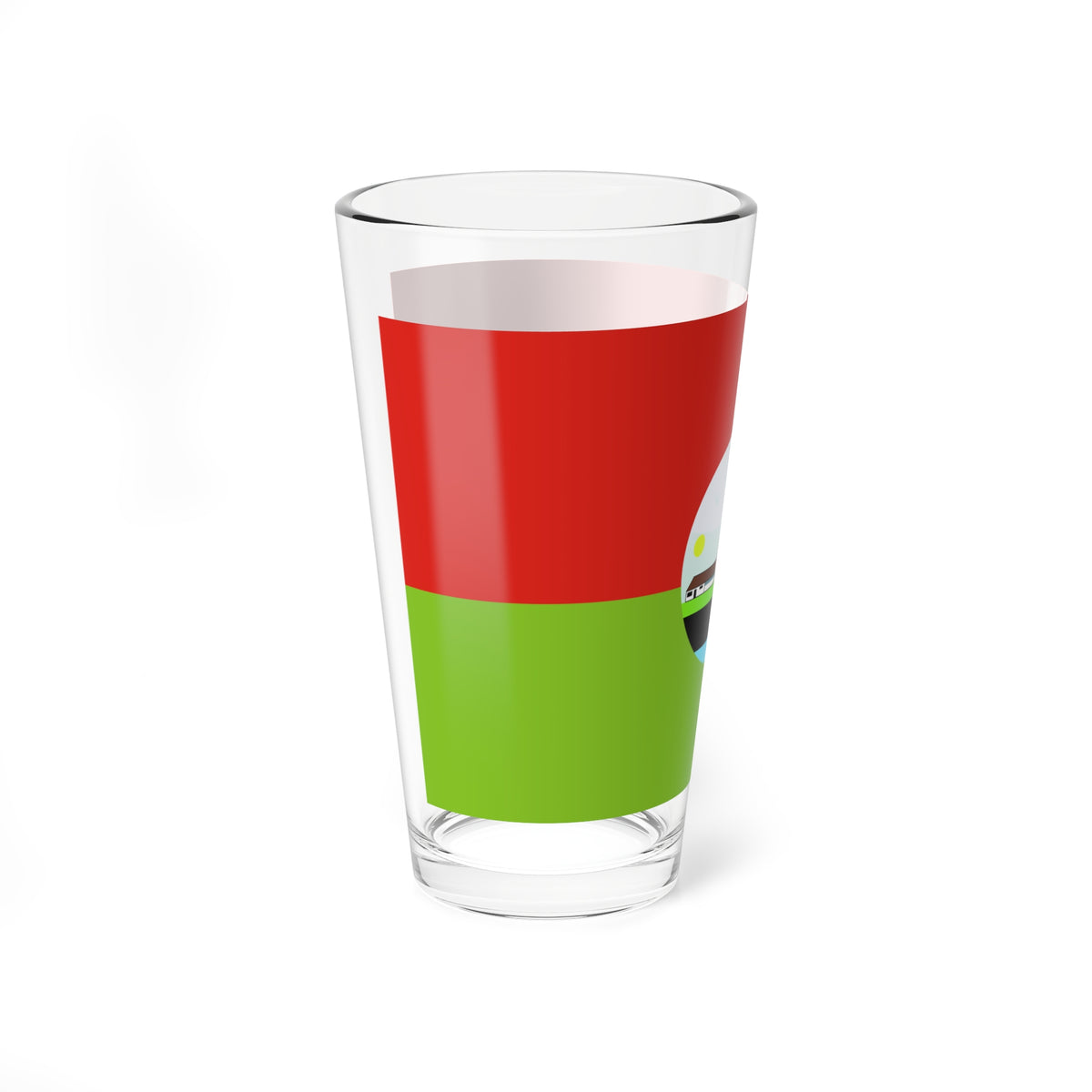Bandera de Alto Orinoco Venezuela (Venezuela) Pint Glass 16oz