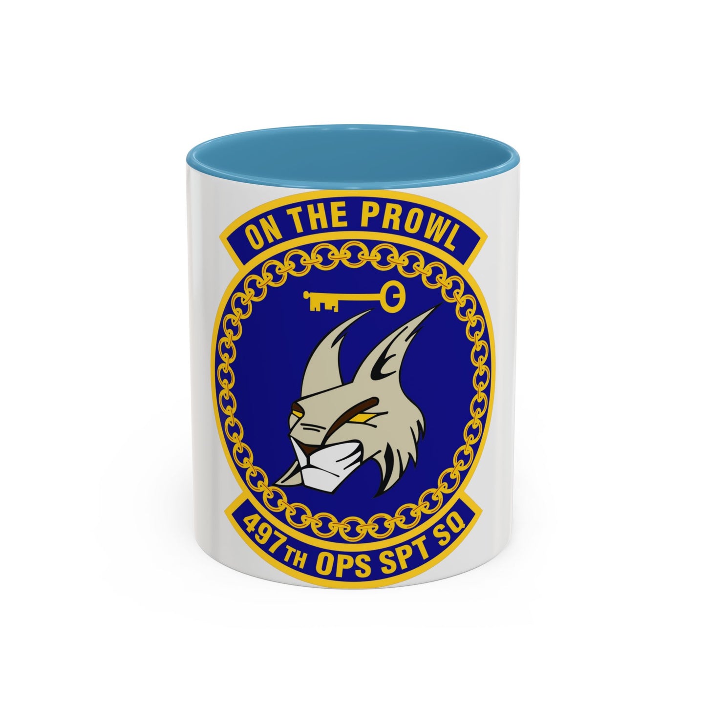 497 Operations Support Squadron ACC (U.S. Air Force) Accent Coffee Mug