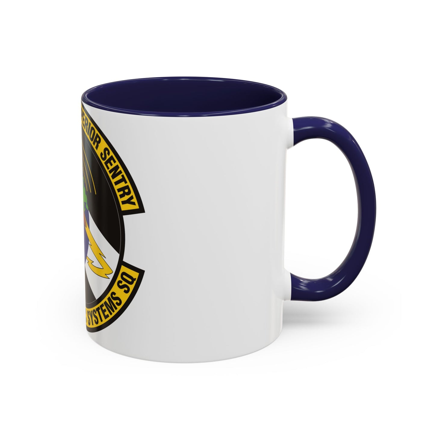 636th Electronic Systems Squadron (U.S. Air Force) Accent Coffee Mug