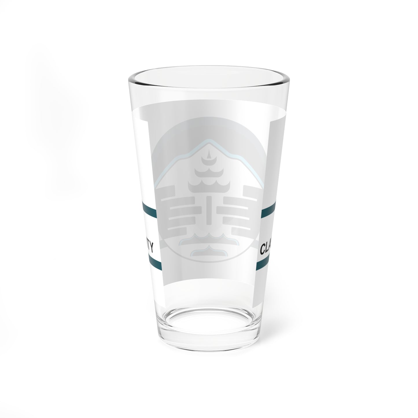 Flag of Clallam County Washington (United States) Pint Glass 16oz