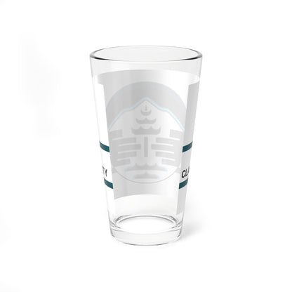 Flag of Clallam County Washington (United States) Pint Glass 16oz