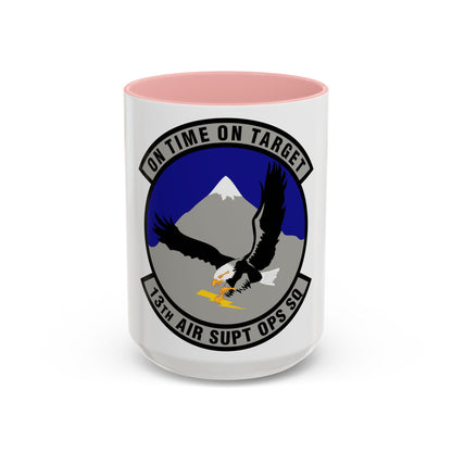 13 Air Support Operations Squadron ACC (U.S. Air Force) Accent Coffee Mug