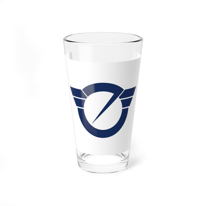 Flag of Fujisawa Kanagawa (Japan) Pint Glass 16oz