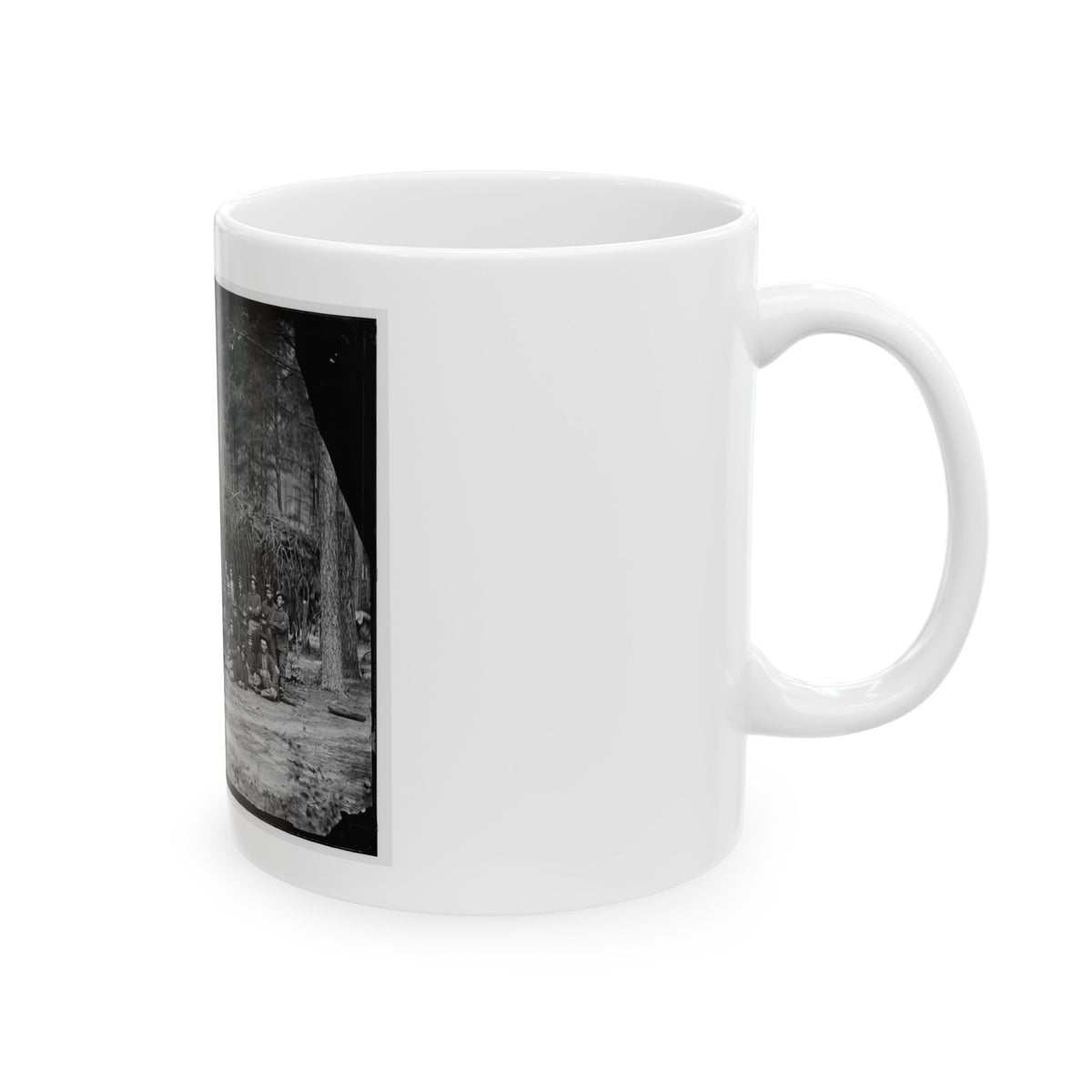 Petersburg, Va. Company A, U.S. Engineer Battalion (U.S. Civil War) White Coffee Mug