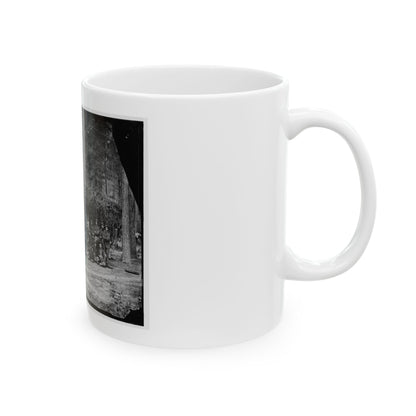 Petersburg, Va. Company A, U.S. Engineer Battalion (U.S. Civil War) White Coffee Mug