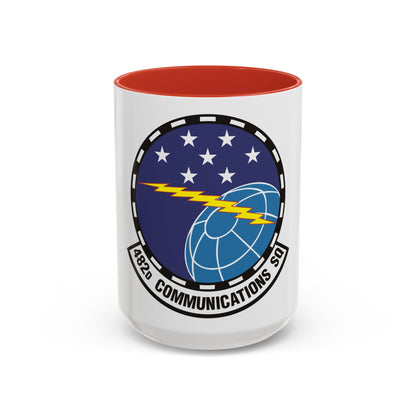 482d Communications Squadron (U.S. Air Force) Accent Coffee Mug