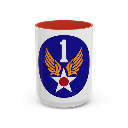 1 Air Force (U.S. Army) Accent Coffee Mug