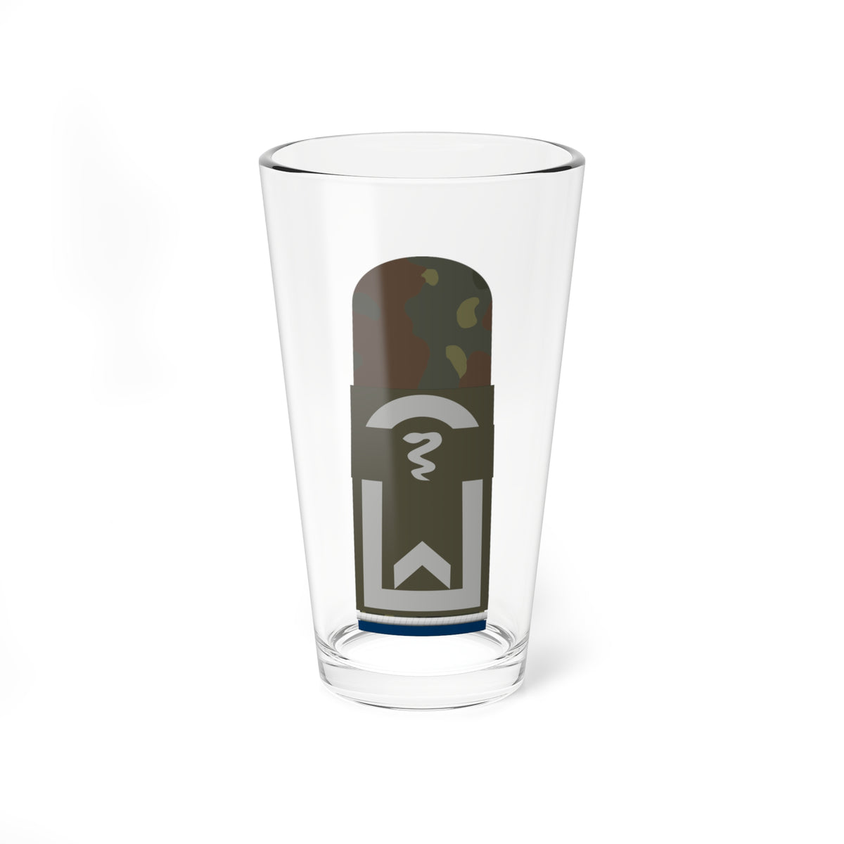 HA OW5 31a Fähnrich SanOA San TM L (Germany) (Military Rank) Pint Glass 16oz