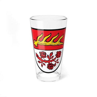 DEU Bad Birnbach COA (Germany) (Coat of Arms) Pint Glass 16oz