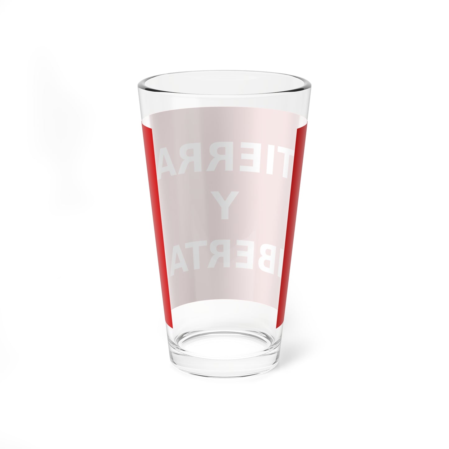 Flag of Partido Liberal Mexicano (Mexico) Pint Glass 16oz