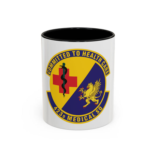 423d Medical Squadron (U.S. Air Force) Accent Coffee Mug