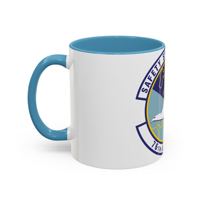 76th Airlift Squadron (U.S. Air Force) Accent Coffee Mug