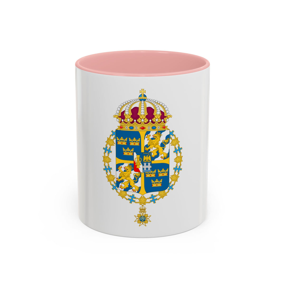 Great coat of arms of Sweden 3 - Accent Coffee Mug