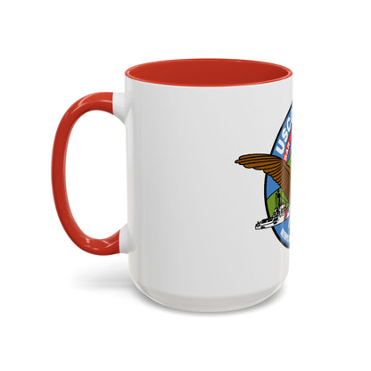 USCGC Active WMEC 618 (U.S. Coast Guard) Accent Coffee Mug