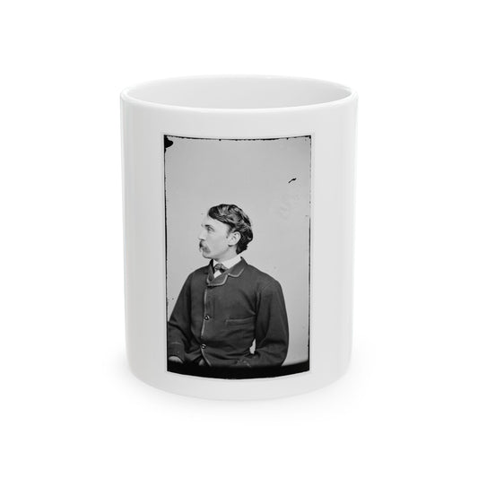 Brig. Gen. Edwin H. Stoughton, Col. 4th Vermont 001 (U.S. Civil War) White Coffee Mug