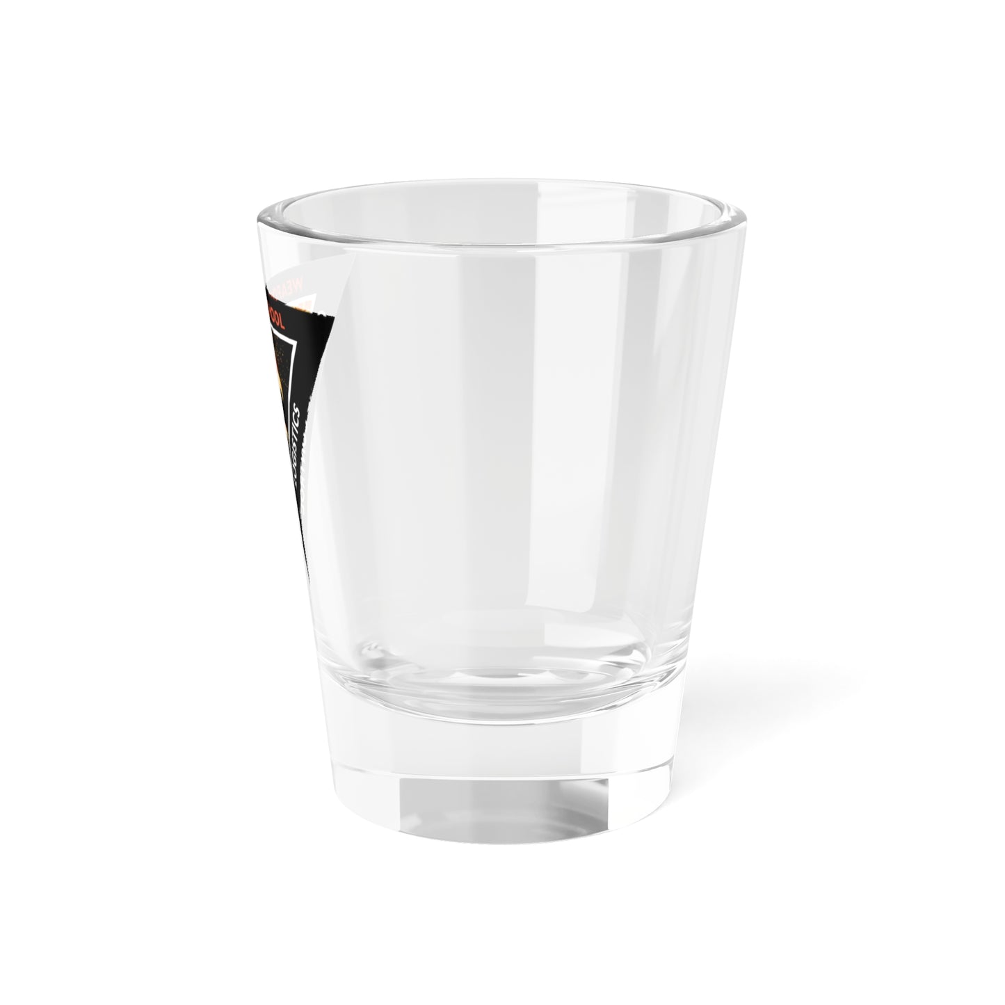 Verre à liqueur de 1,5 oz de l'école d'armes, commandement, contrôle et logistique (US Navy)