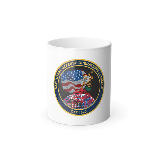 NCDOC CPOA CTF 1020 (U.S. Navy) Color Changing Mug 11oz