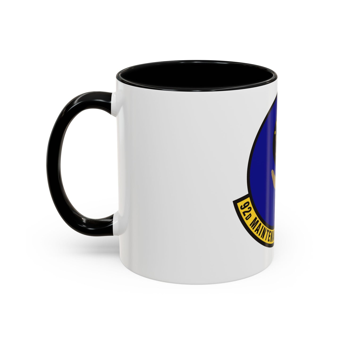92 Maintenance Operations Squadron AMC (U.S. Air Force) Accent Coffee Mug