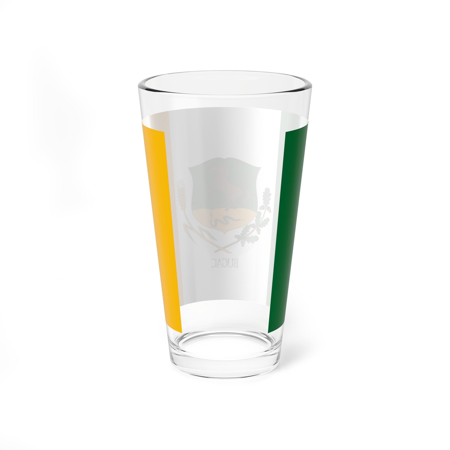 Flag of Bugac (Hungary) Pint Glass 16oz