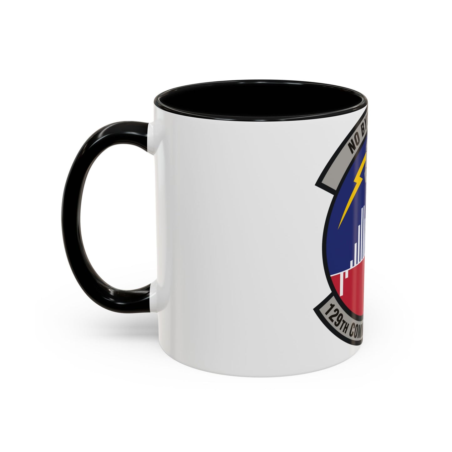 129th Communications Flight (U.S. Air Force) Accent Coffee Mug