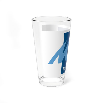 Flag of the Department of Morbihan (France) Pint Glass 16oz