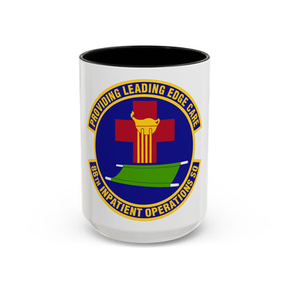 88 Inpatient Operations Squadron AFMC (U.S. Air Force) Accent Coffee Mug