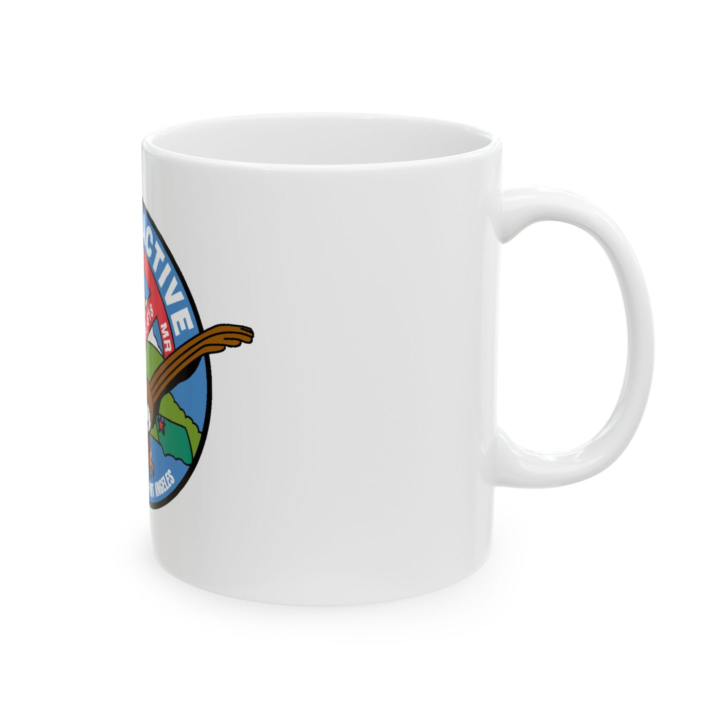 USCGC Active WMEC 618 (U.S. Coast Guard) White Coffee Mug