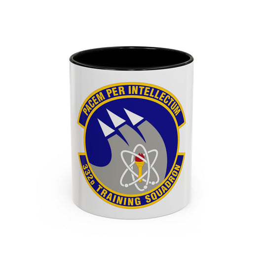 332 Training Squadron AETC (U.S. Air Force) Accent Coffee Mug