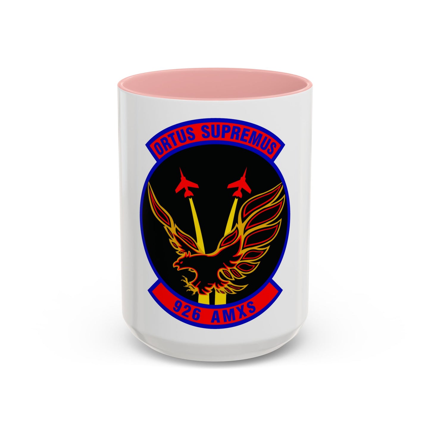 926 Aircraft Maintenance Squadron AFRC (U.S. Air Force) Accent Coffee Mug