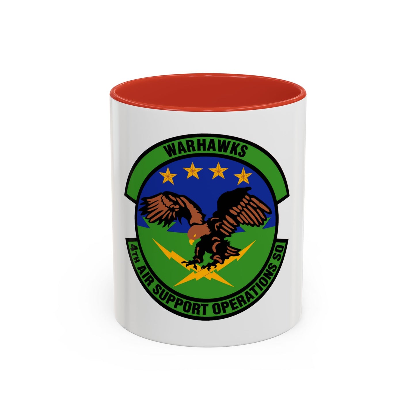 4 Air Support Operations Sq USAFE (U.S. Air Force) Accent Coffee Mug