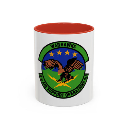 4 Air Support Operations Sq USAFE (U.S. Air Force) Accent Coffee Mug