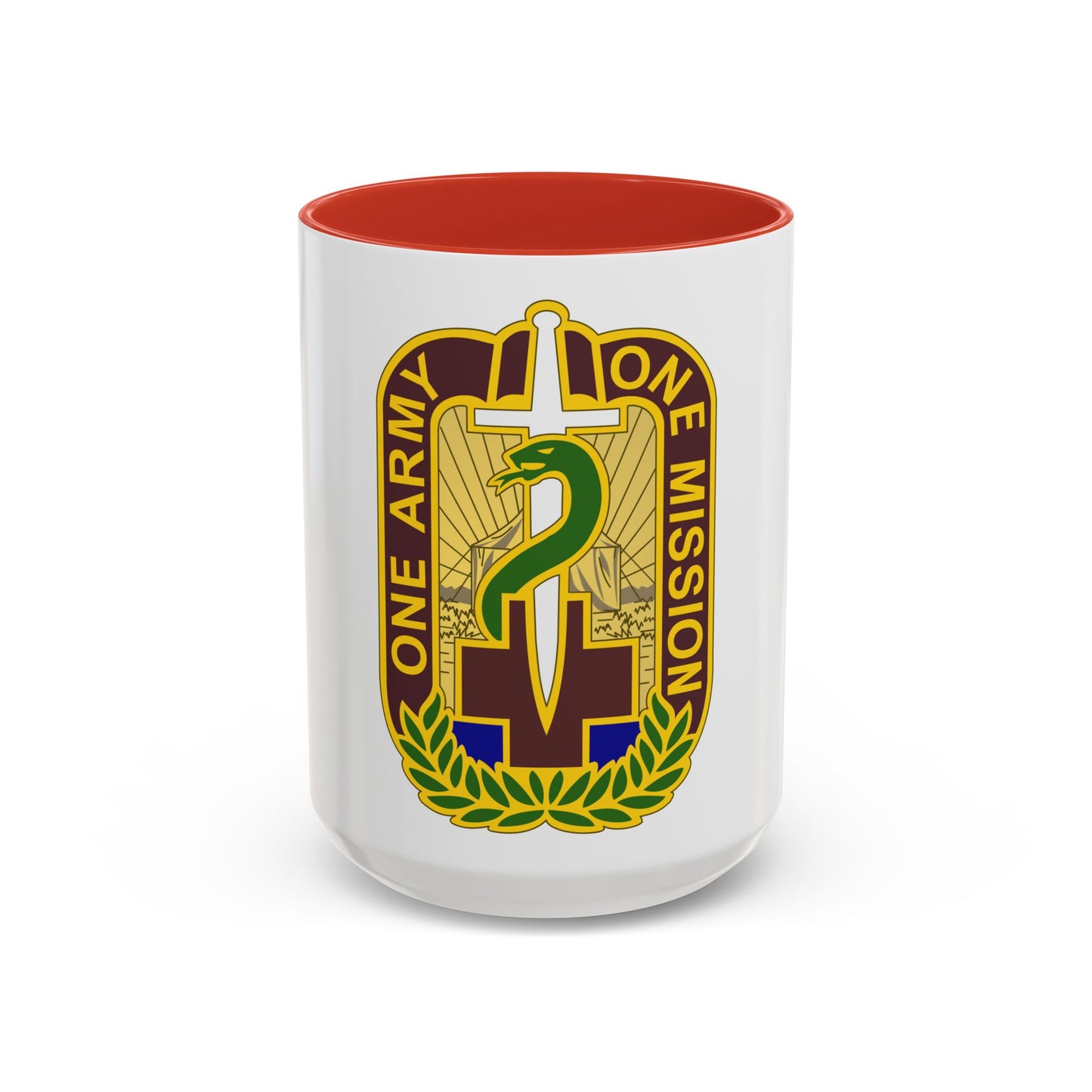348 Field Hospital (U.S. Army) Accent Coffee Mug