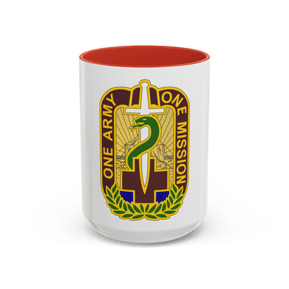 348 Field Hospital (U.S. Army) Accent Coffee Mug