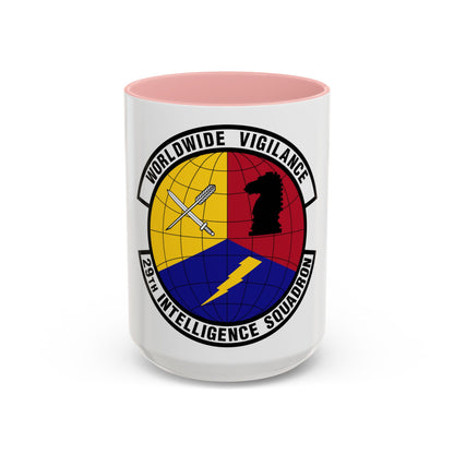 29 Intelligence Squadron ACC (U.S. Air Force) Accent Coffee Mug