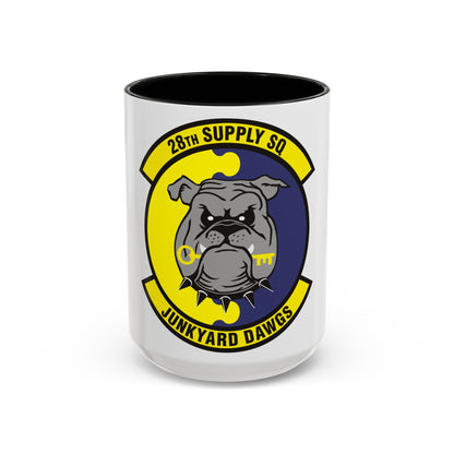 28th Supply Squadron (U.S. Air Force) Accent Coffee Mug