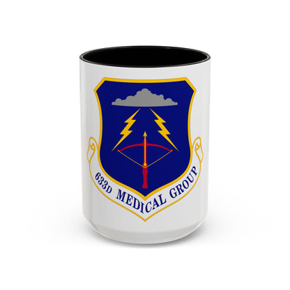 633 Medical Group ACC (U.S. Air Force) Accent Coffee Mug