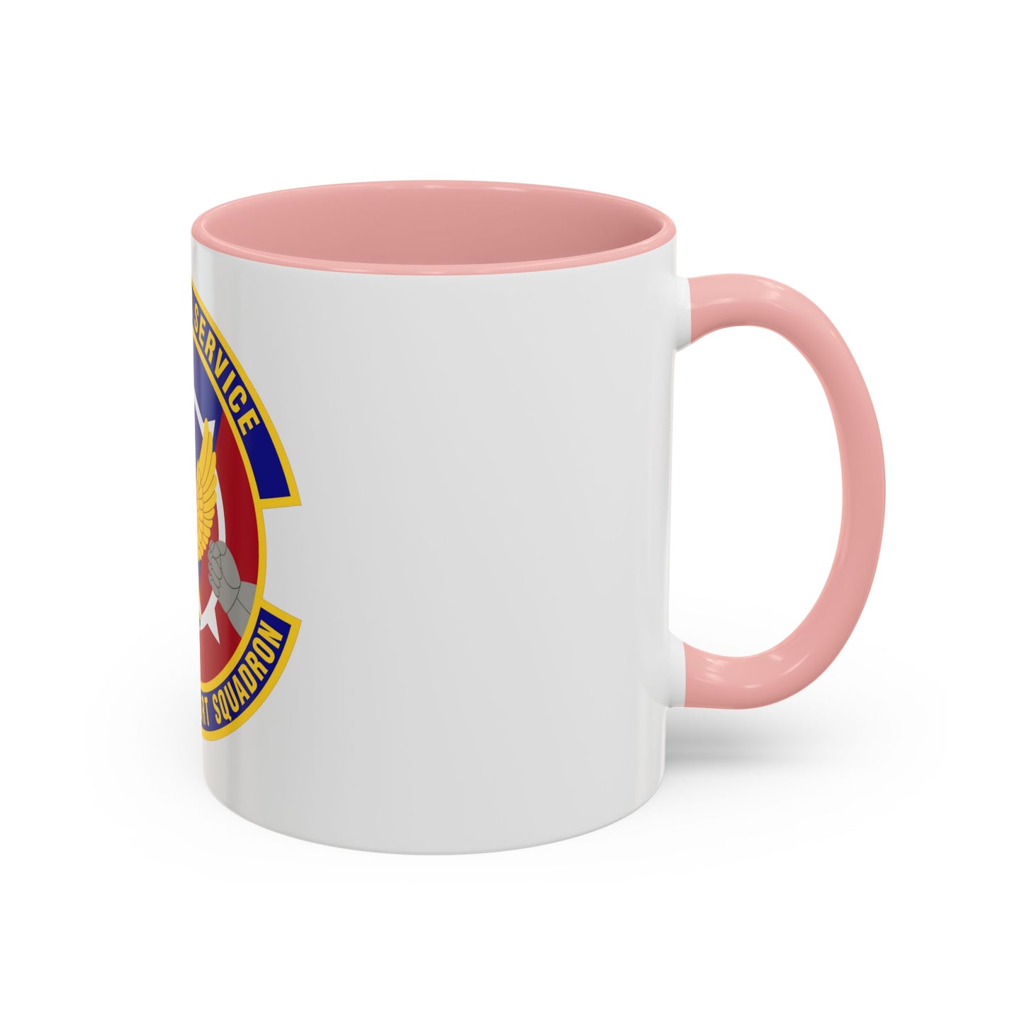 87 Force Support Squadron AMC (U.S. Air Force) Accent Coffee Mug