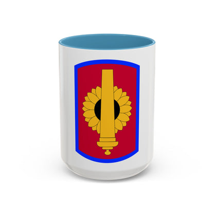130th Field Artillery Brigade (U.S. Army) Accent Coffee Mug