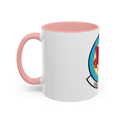 143 Airlift Squadron (U.S. Air Force) Accent Coffee Mug