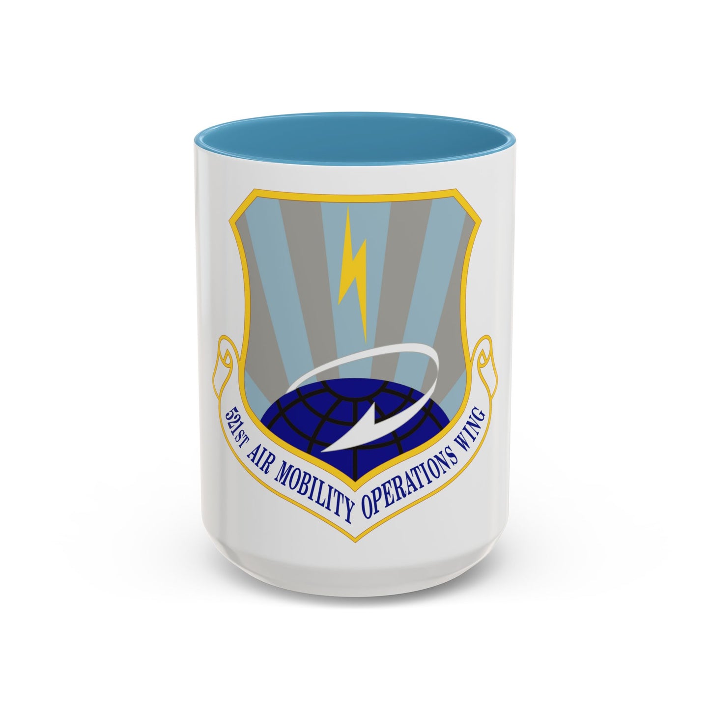 521st Air Mobility Operations Wing (U.S. Air Force) Accent Coffee Mug