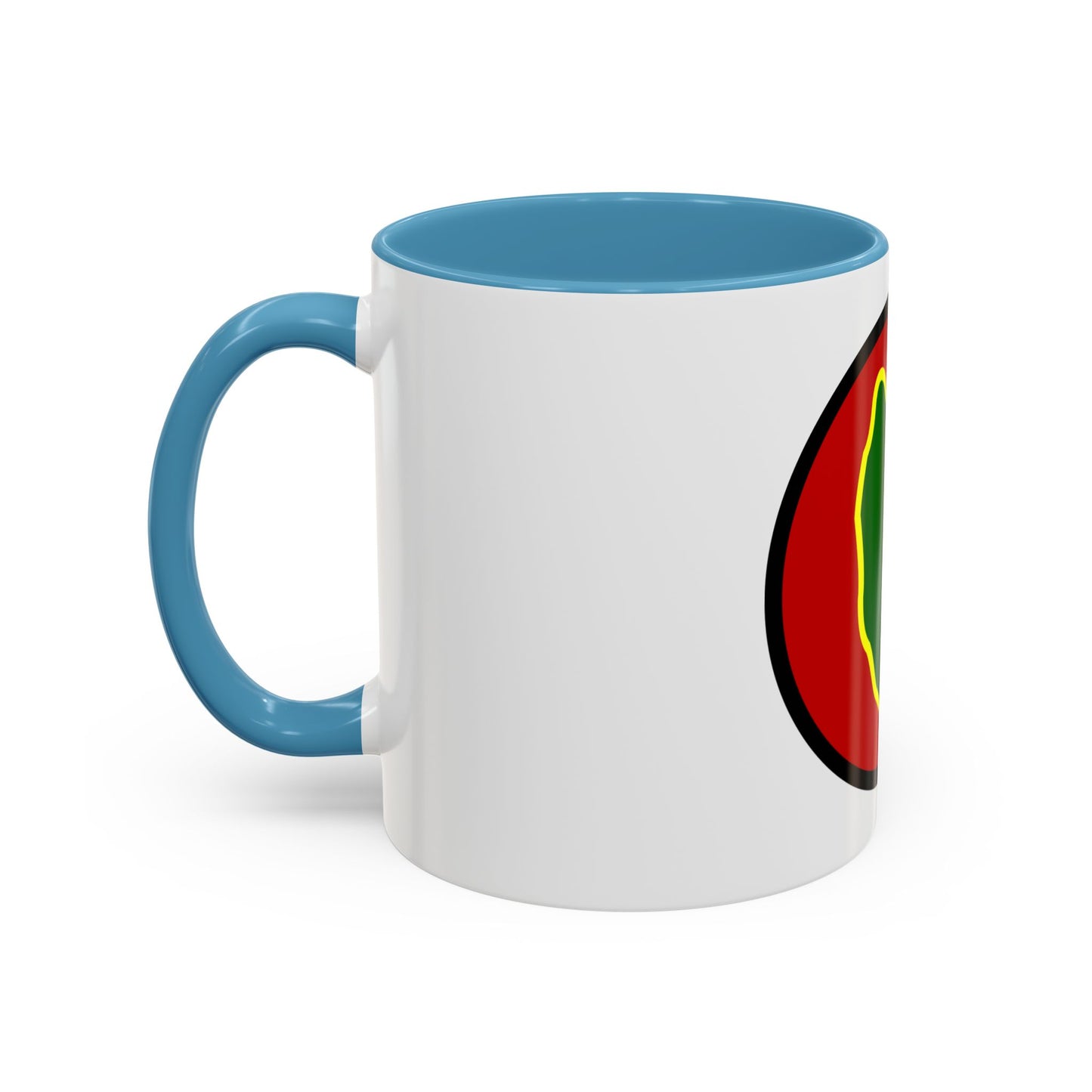 24 Infantry Division SSI (U.S. Army) Accent Coffee Mug