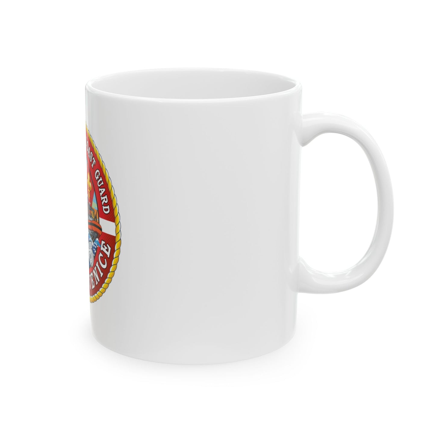 USCG Station Venice (U.S. Coast Guard) White Coffee Mug