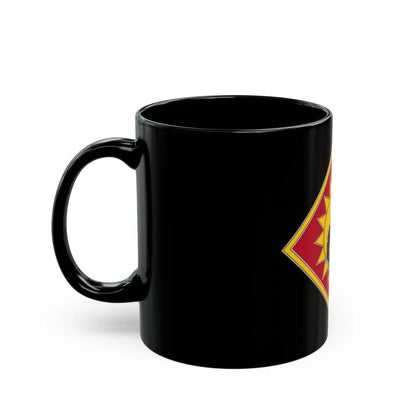 115th Field Artillery Brigade (U.S. Army) Black Coffee Mug-Go Mug Yourself