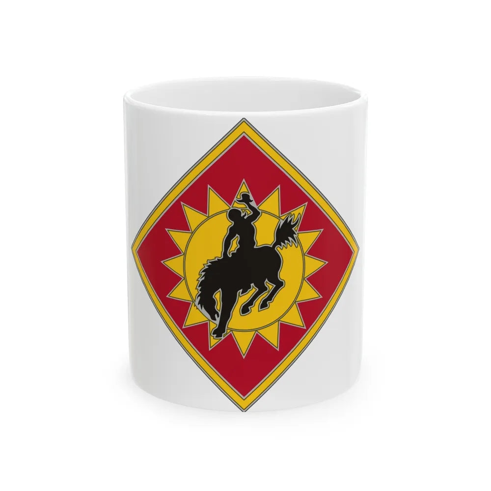 115th Field Artillery Brigade (U.S. Army) White Coffee Mug-11oz-Go Mug Yourself