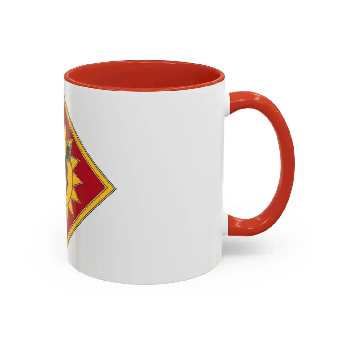 115th Field Artillery Brigade (U.S. Army) Accent Coffee Mug - Go Mug Yourself