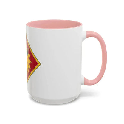 115th Field Artillery Brigade (U.S. Army) Accent Coffee Mug - Go Mug Yourself