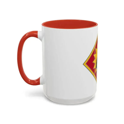 115th Field Artillery Brigade (U.S. Army) Accent Coffee Mug - Go Mug Yourself