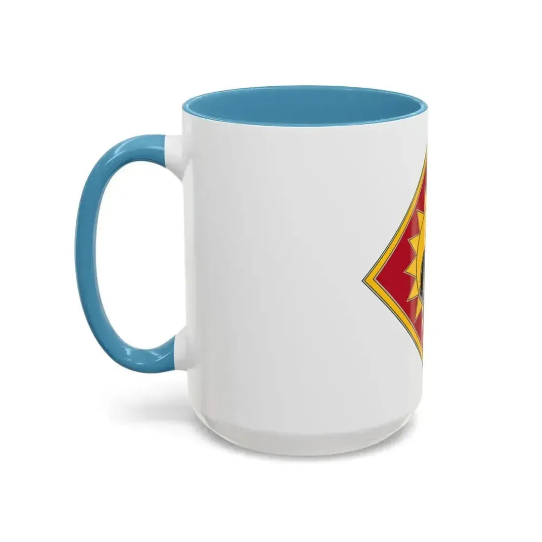 115th Field Artillery Brigade (U.S. Army) Accent Coffee Mug - Go Mug Yourself