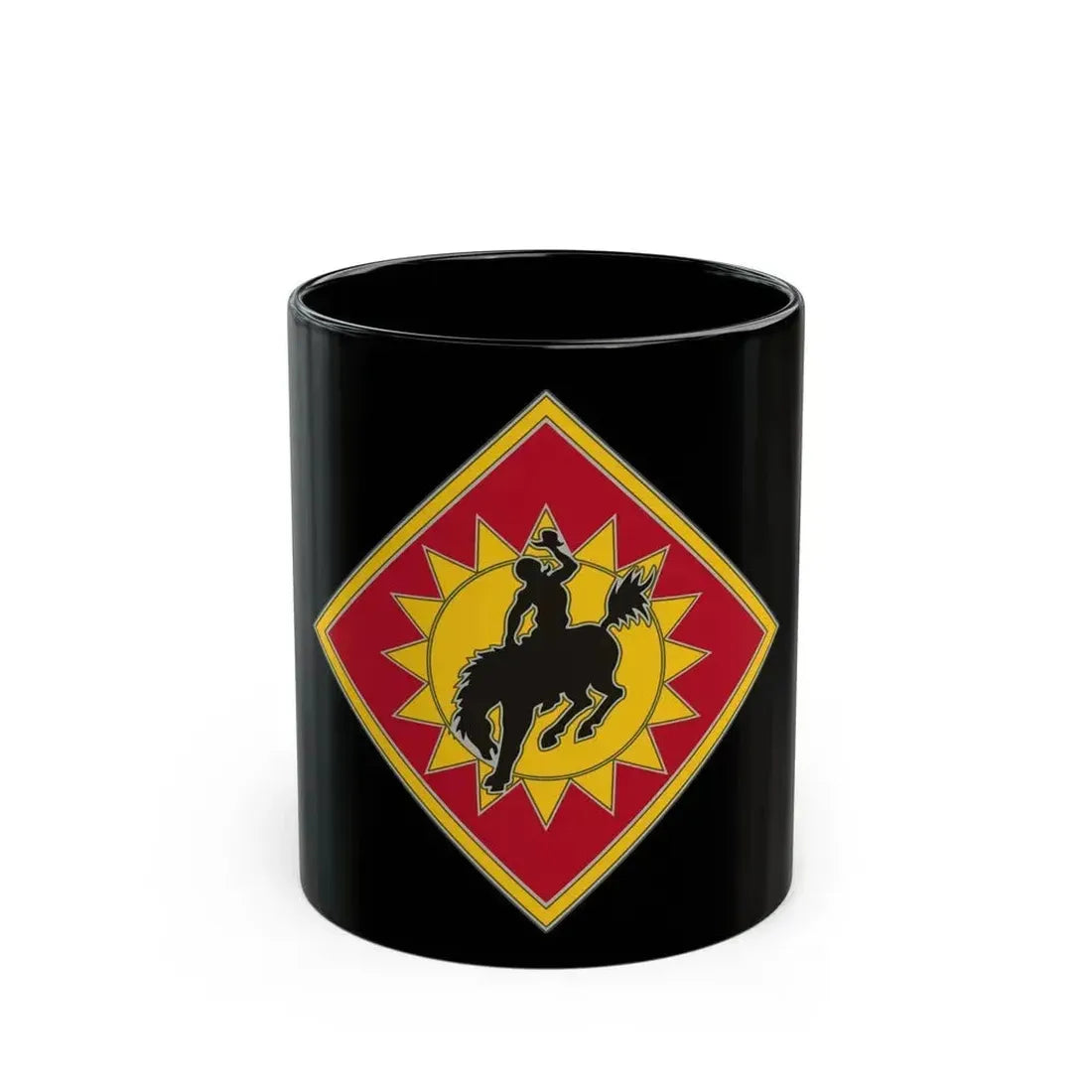 115th Field Artillery Brigade (U.S. Army) Black Coffee Mug - Go Mug Yourself