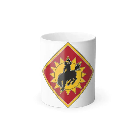 115th Field Artillery Brigade (U.S. Army) Color Changing Coffee Mug 11oz - Go Mug Yourself